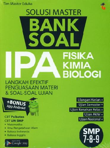 Cover Buku Smp Kl 7-9 Solusi Master Bank Soal Ipa