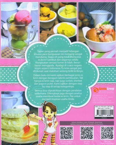 Cover Belakang Buku 6 In 1 Homemade Ice Cream