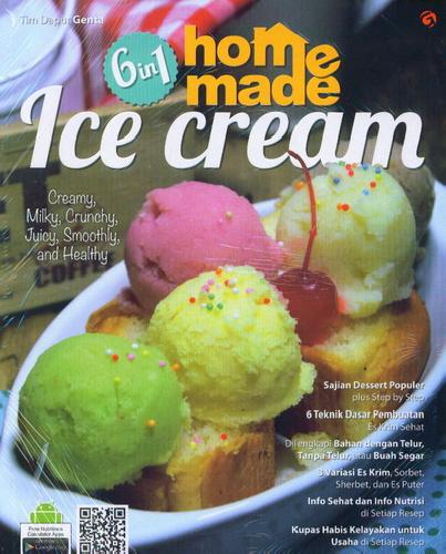 Cover Buku 6 In 1 Homemade Ice Cream