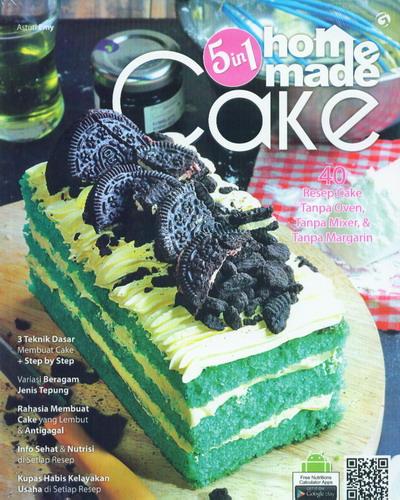Cover Buku 5 In 1 Home Made Cake