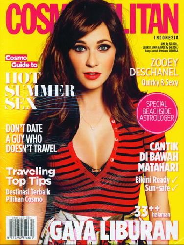 Cover Buku Majalah Cosmopolitan Edisi 214 | Juni 2015 