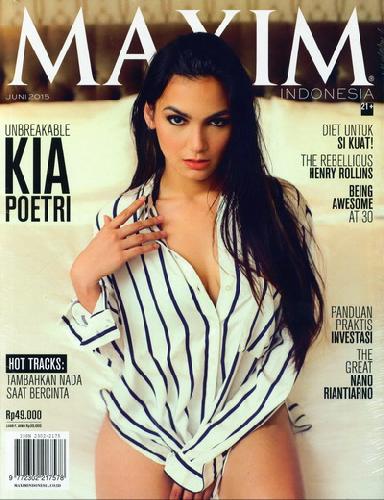 Cover Buku Majalah Maxim Edisi 115 | Juni 2015