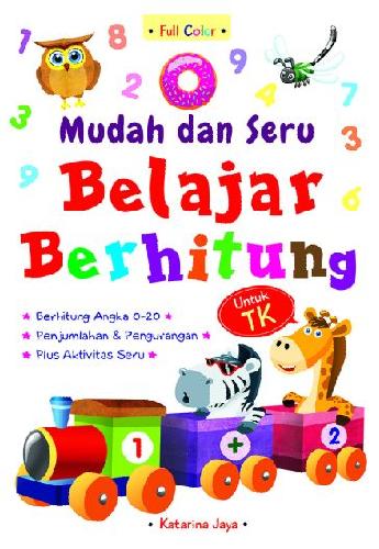 Cover Buku Mudah dan Seru Belajar Berhitung untuk TK