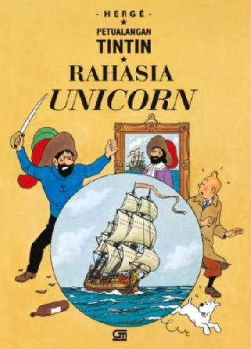 Cover Buku Petualangan Tintin: Rahasia Unicorn