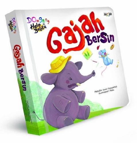 Cover Buku Dongeng Halo Balita: Gajah Bersin
