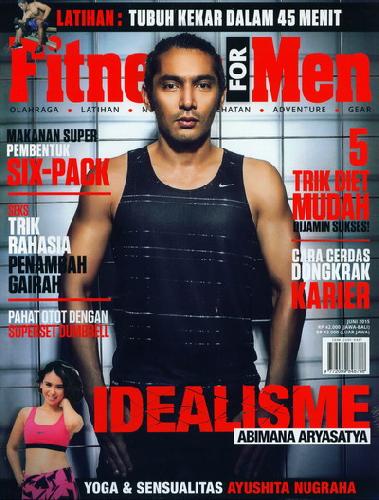 Cover Buku Majalah Fitness For Men Edisi Juni 2015