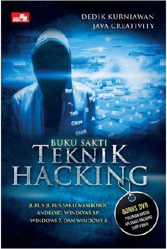 Cover Buku Buku Sakti Teknik Hacking + Dvd