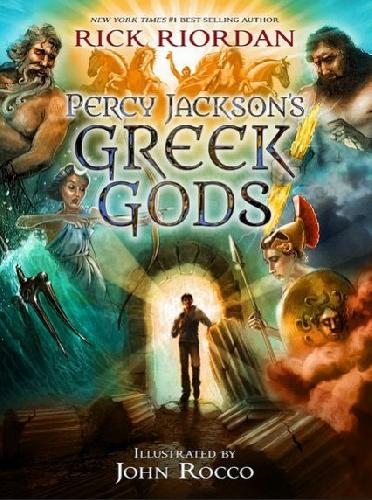 Cover Buku Percy Jacksons Greek Gods