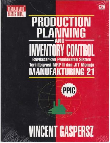 Cover Buku Production Planning and Inventory Control
