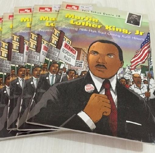 Cover Buku Seri Tokoh Dunia 38 : Martin Luther King