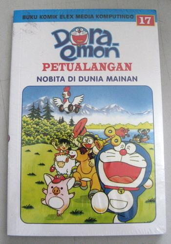Cover Buku Doraemon Petualangan 17 - Nobita Di Dunia Mainan
