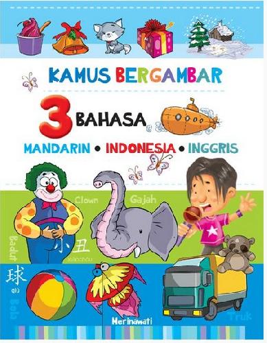 Cover Buku Kamus Bergambar Mandarin