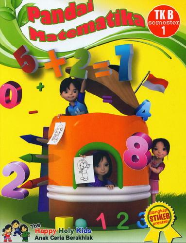 Cover Buku Pandai Matematika TK B semester 1