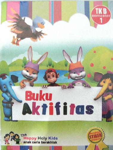 Cover Buku Buku Aktifitas TK B semester 1