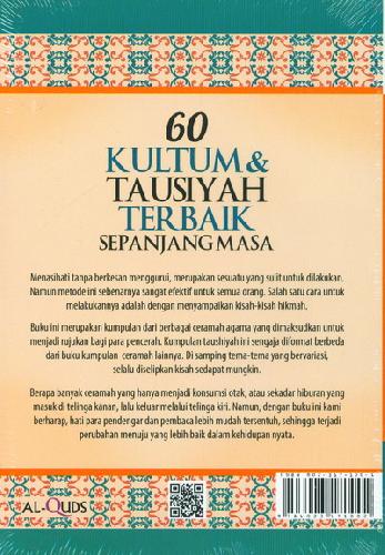 Cover Belakang Buku 60 Kultum&Tausiyah Terbaik Sepanjang Masa