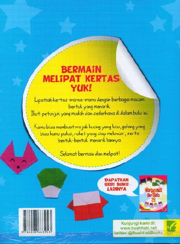 Cover Belakang Buku Origami For Kids 1