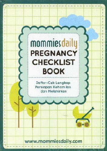 Cover Mommies Daily Pregnancy Checklist Book