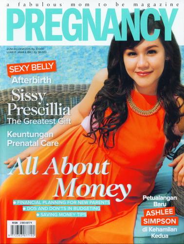 Cover Buku Majalah Pregnancy Edisi 16 | Juni-Juli 2015