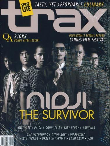 Cover Buku Majalah Trax Edisi 155 | Juni 2015