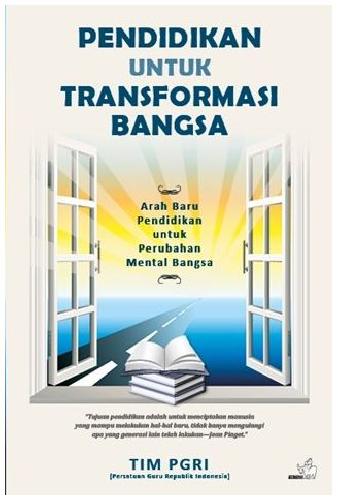 Cover Buku Pendidikan Untuk Transformasi Bangsa