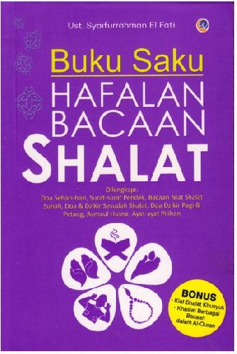 Cover Buku Buku Saku Hafalan Bacaan Shalat (Promo Best Book)