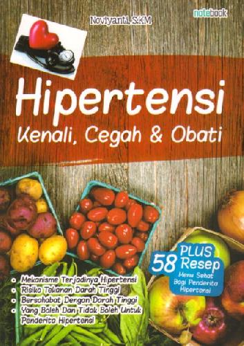 Cover Buku Hipertensi: Kenali, Cegah&Obati