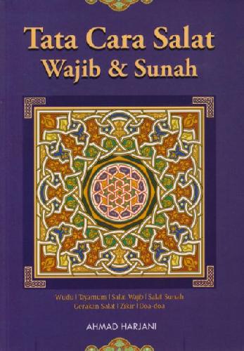 Cover Buku Tata Cara Salat Wajib & Sunah