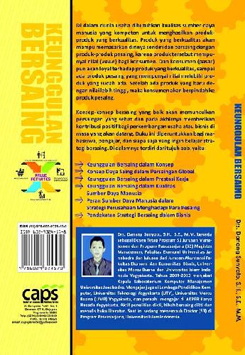 Cover Belakang Buku Keunggulan Bersaing (Competitive Advantage)