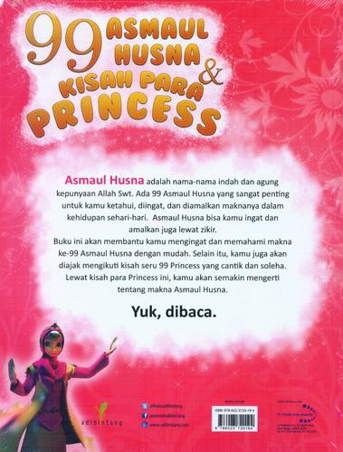 Cover Belakang Buku 99 Asmaul Husna&Kisah Para Princess