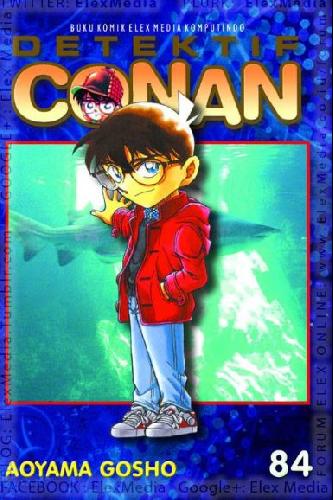 Cover Buku Detektif Conan 84