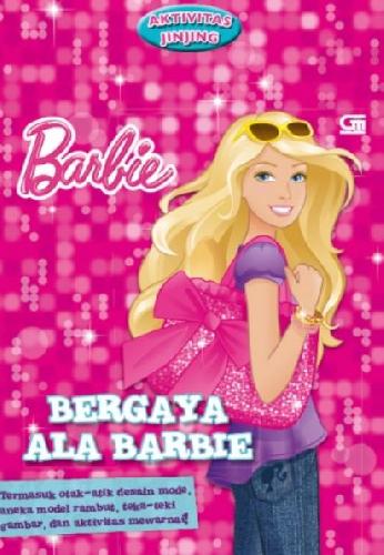 Cover Buku Aktivitas Jinjing: Bergaya Ala Barbie