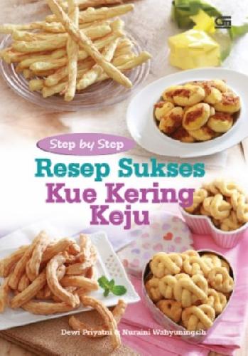 Cover Buku Step By Step Resep Sukses Kue Kering Keju