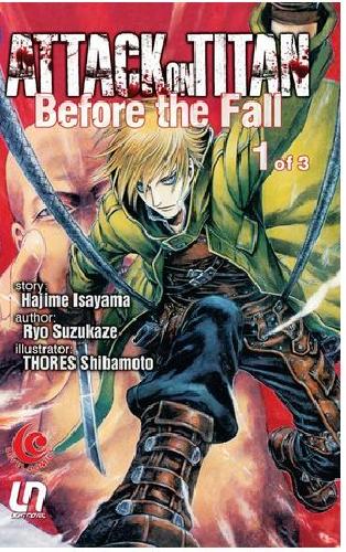Cover Buku LC: Attack On Titan : Before The Fall 01