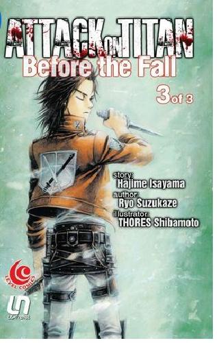 Cover Buku LC: Attack On Titan : Before The Fall 03