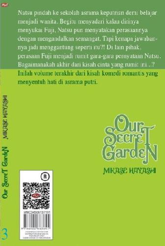Cover Belakang Buku Our Secret Garden 03 - tamat