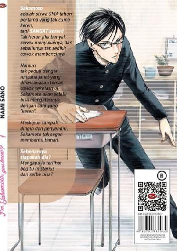 Cover Belakang Buku I`M Sakamoto, You Know? 01