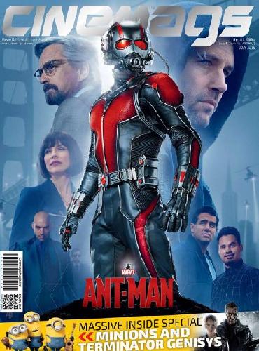 Cover Buku Majalah Cinemags Cover Ant-Man | Edisi 192 - Juli 2015