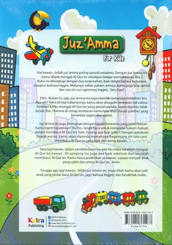 Cover Belakang Buku Juz Amma For Kids Untuk Sd/Mi & Smp/Mts