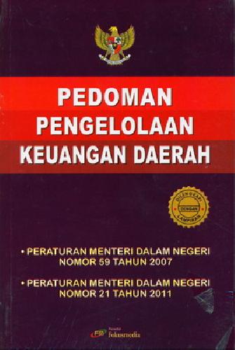Cover Buku Pedoman Pengelolaan Keuangan Daerah (Dilengkapi dengan Lampiran)