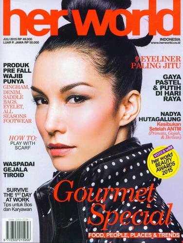Cover Buku Majalah Herworld Edisi 91 | Juli 2015