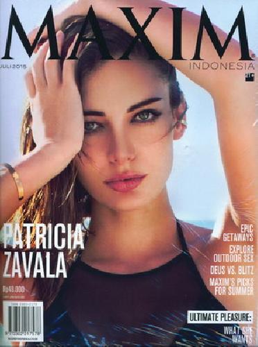 Cover Buku Majalah Maxim Edisi 116 | Juli 2015