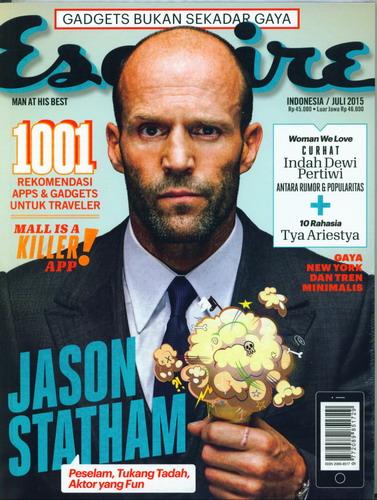 Cover Buku Majalah Esquire Edisi 101 | Juli 2015