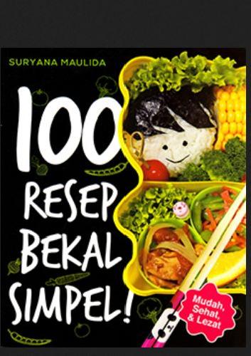 Cover Buku 100 Resep Bekal Simpel