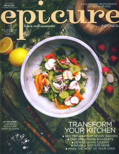 Cover Buku Majalah Epicure Edisi Juli 2015