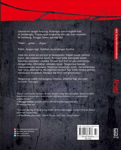 Cover Belakang Buku Darklit: Kosong