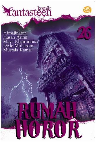Cover Buku Komik Fantasteen #26: Rumah Horor