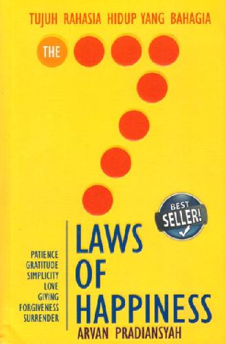 Cover Buku 7 Laws Of Happiness