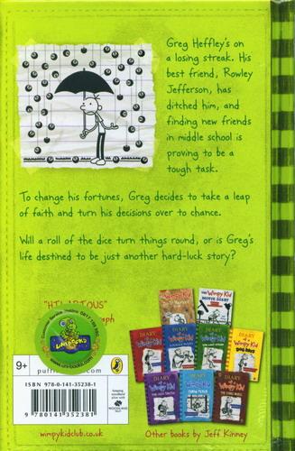 Cover Belakang Buku Diary of a Wimpy Kid 8 : Hard Luck