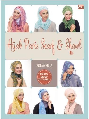 Cover Buku Hijab Paris Scarf dan Shawl (Bonus DVD)