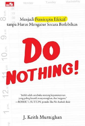 Cover Buku Do Nothing!